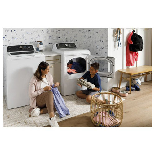 GE Appliances 4.5 Front Load Washer and 7.4 Electric Dryer & Reviews